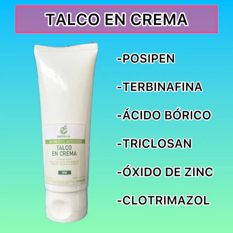 TALCO EN CREMA ANTIMICÓTICO ANTISUDORAL